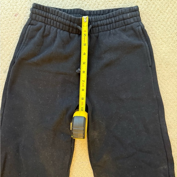 Aritizia TNA Cozy Fleece Boyfriend Wide Sweatpants size 2XS black - Picture 3 of 6